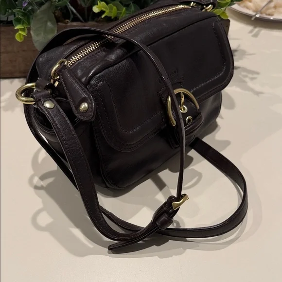 Vintage COACH Campbell Leather Camera Crossbody Bag - Picture 6 of 15